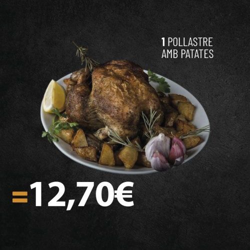 pollastre amb patates pollastre amb patates